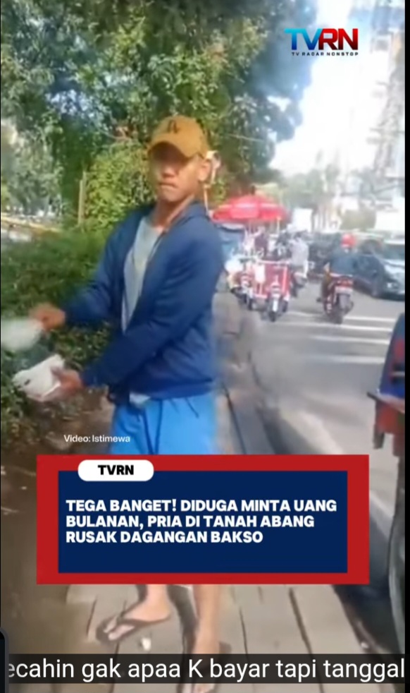 Peras Uang Keamanan ke Pedagang Bakso di Tanah Abang, 3 Pelaku Ditangkap*