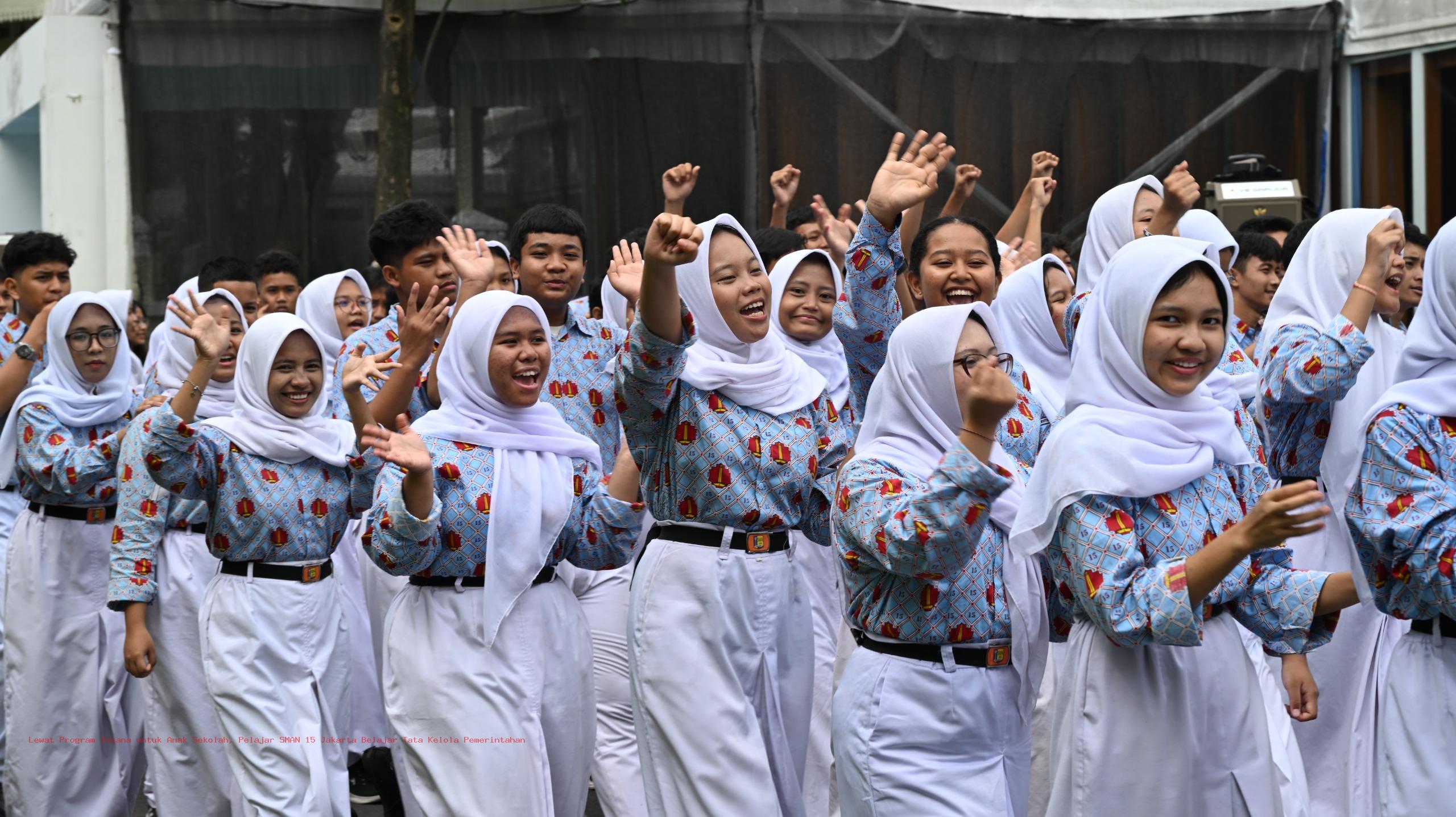 Lewat Program Istana untuk Anak Sekolah, Pelajar SMAN 15 Jakarta Belajar Tata Kelola Pemerintahan