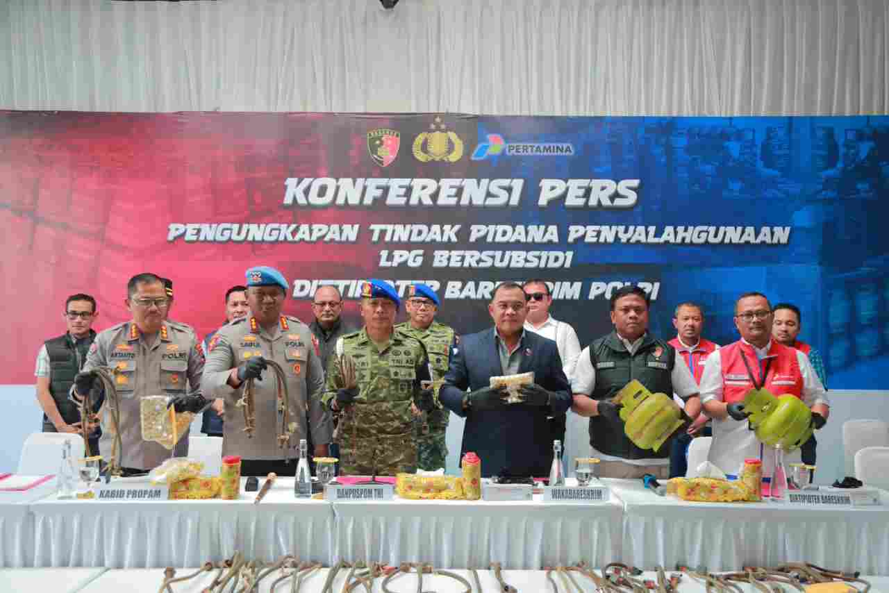 Bareskrim Polri Ungkap Penyalahgunaan LPG Subsidi di Klaten, 2 Tersangka Diamankan