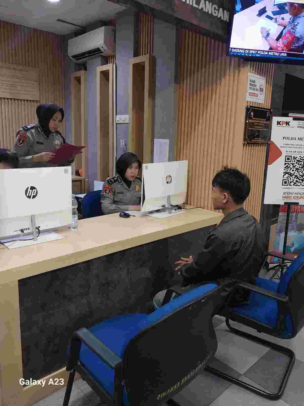 Urus Surat Kehilangan STNK, Warga Apresiasi Pelayanan Cepat SPKT Polda Metro Jaya
