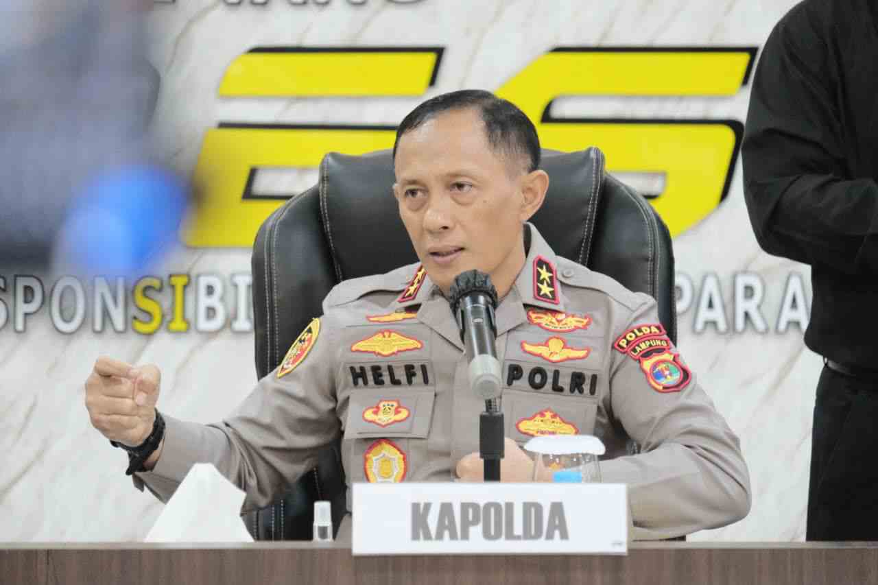 Polda Lampung Berhasil Ungkap Kasus Curat Ranmor yang Mengakibatkan Gugurnya Bripka (Anumerta) Arya Supena
