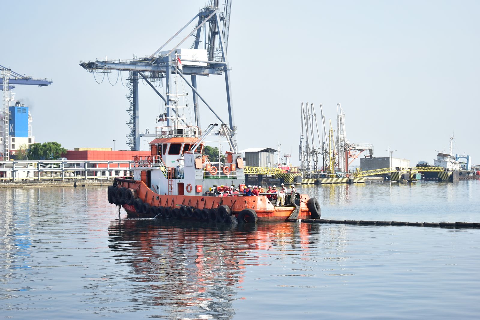 KSOP Tanjung Priok Inisiasi Simulasi Krisis Pelabuhan Terintegrasi Pertama di Indonesia