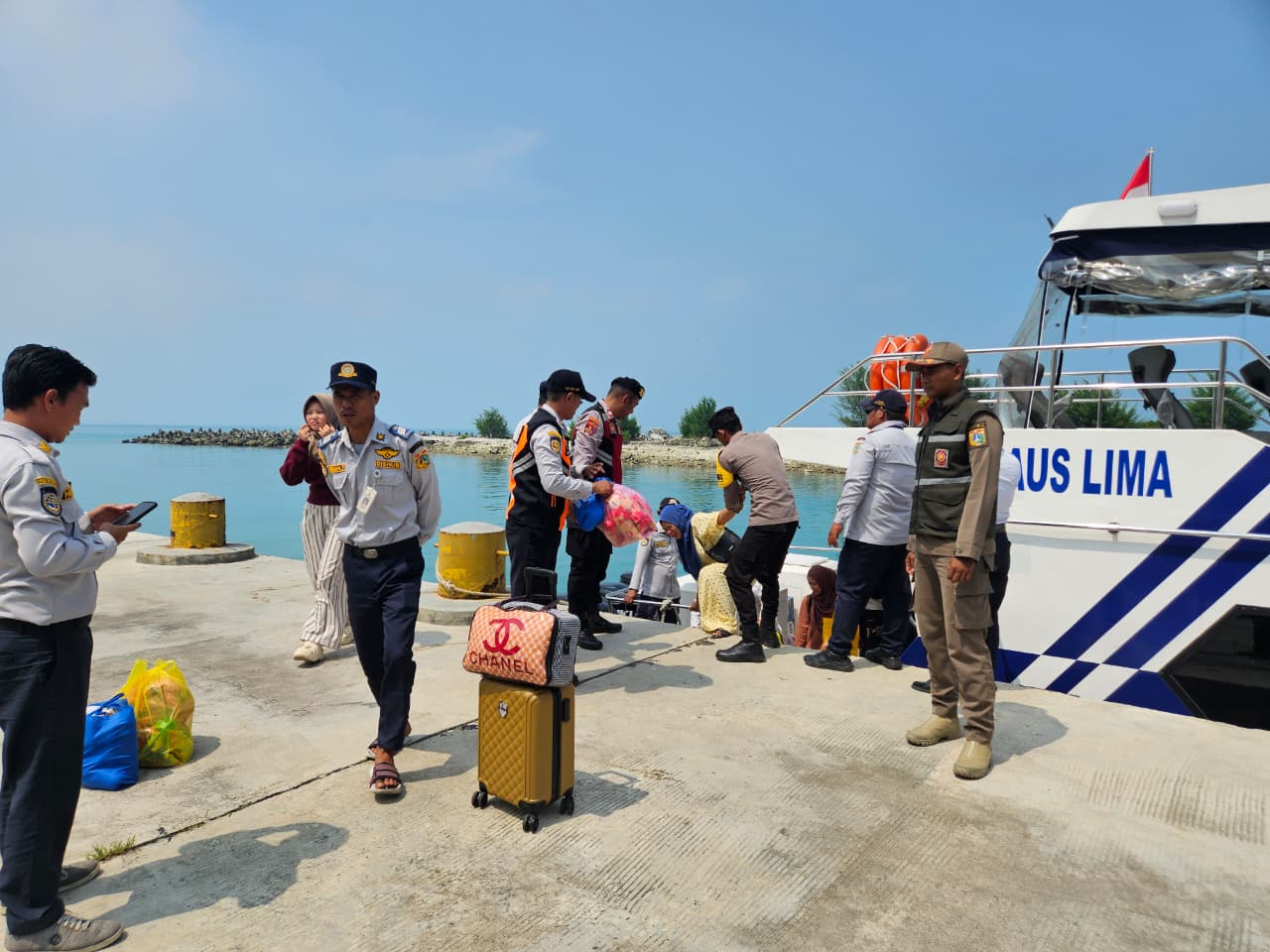 Strong Point Dermaga, Polres Kepulauan Seribu Perkuat Pengamanan Aktivitas Wisata dan Transportasi Laut
