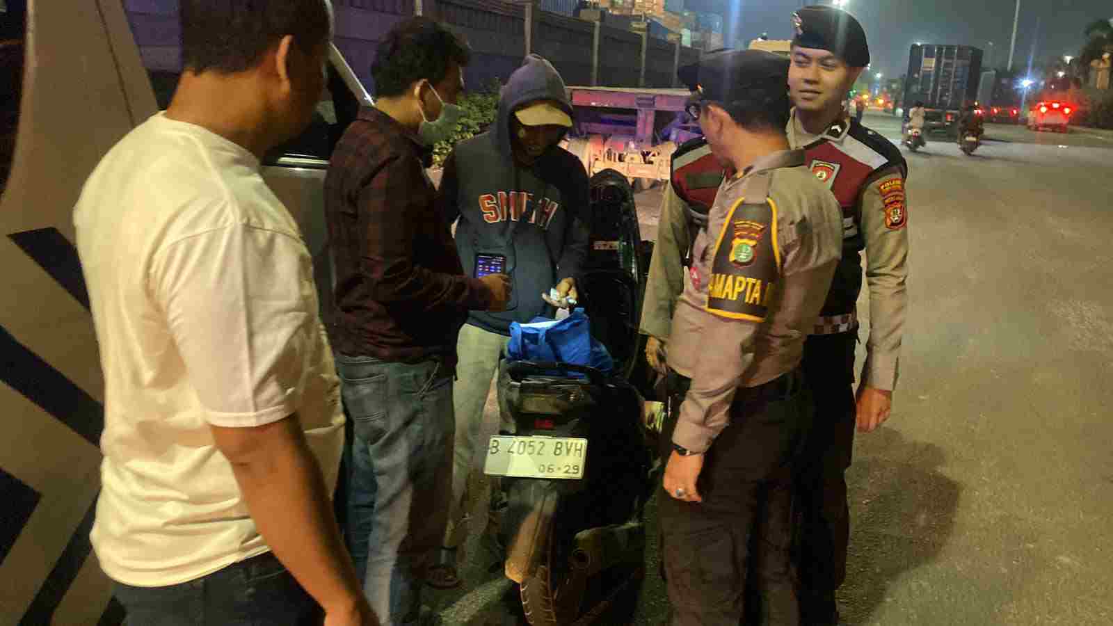 Patroli Jaga Jakarta Jaga Priok, Cipta Kondisi Polres Pelabuhan Tanjung Priok Antisipasi Gangguan Kamtibmas