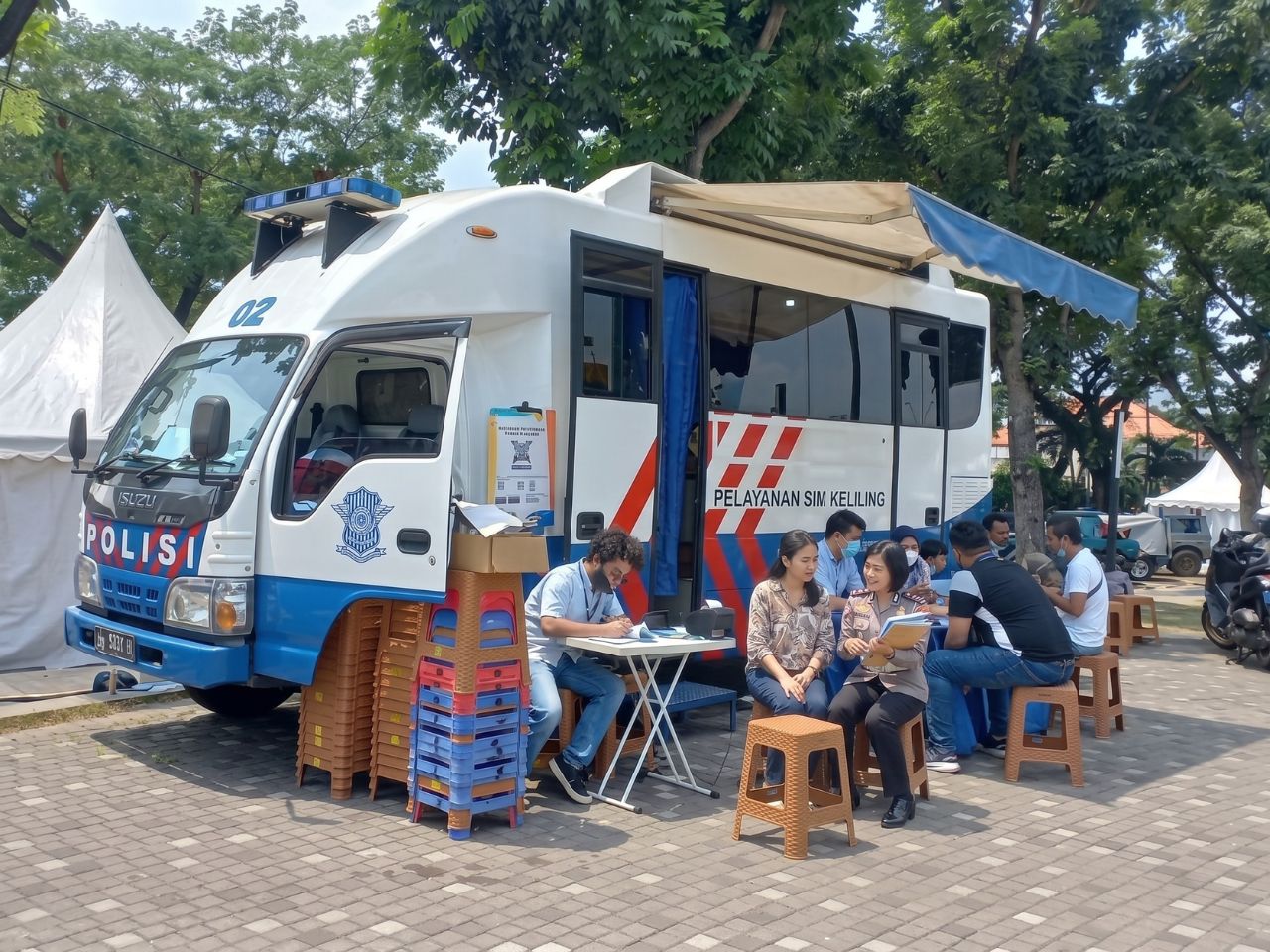 Samsat Keliling Polda Metro Jaya Beroperasi di 14 Lokasi Jadetabek Hari Ini