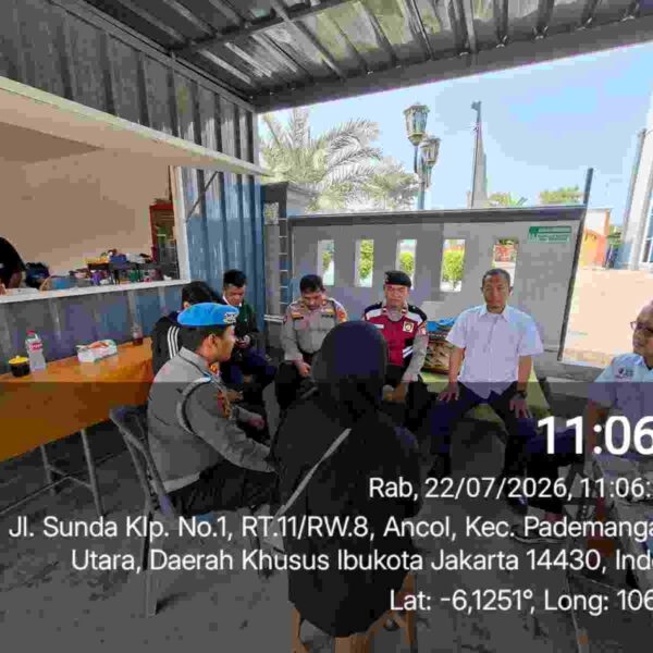 Polsek Kawasan Sunda Kelapa Gelar ‘Jaga Jakarta On The Spot’ di Pelabuhan Muara Angke, Perkuat Sinergi Jaga Kamtibmas