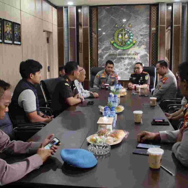 Perkuat Sinergitas Penegakan Hukum, Kapolres Pelabuhan Tanjung Priok Kunjungi Kejaksaan Negeri Jakarta Utara Peringati Hari Bhakti Adhyaksa ke-66