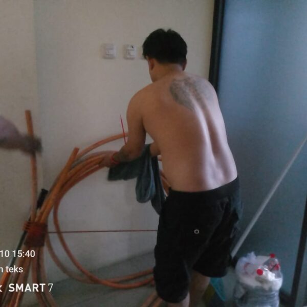 Dua Pria Pencuri Kabel Senilai Rp143 Juta Diamankan Polsek Cikarang Selatan