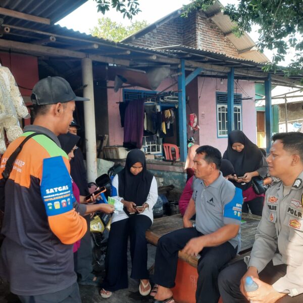 Jakarta On The Spot di Pulau Lancang, Bhabinkamtibmas Sosialisasikan Layanan Polri 110 dan Ajak Warga Jaga Kamtibmas