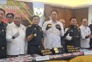 Bea Cukai Tangkap WNA China Selundupkan Emas Batangan di Kemaluan