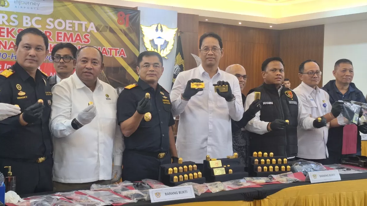 Bea Cukai Tangkap WNA China Selundupkan Emas Batangan di Kemaluan