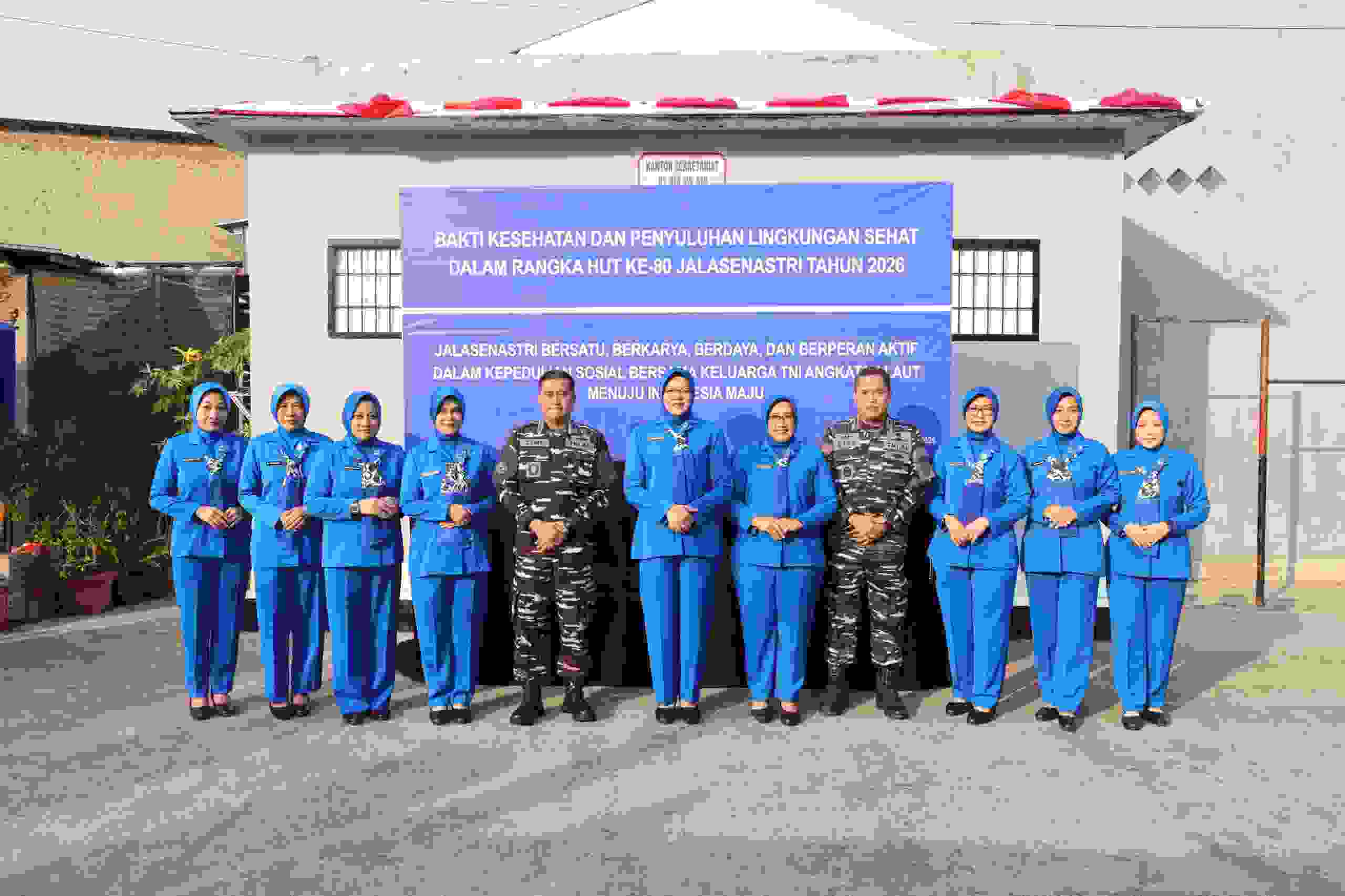 Hut Ke- 80 Jalasentari, Kodaeral III Hadirikan Aksi Nyata Melalui Bakti Sosial dan Bakti Kesehatan
