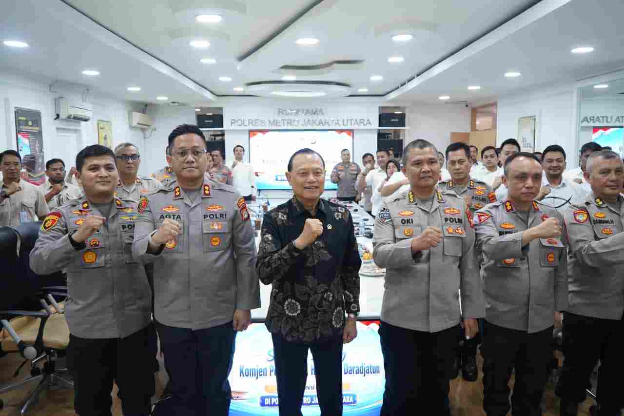Komisi III DPR RI Tinjau Kinerja Polres Metro Jakarta Utara, Soroti Penguatan Bhabinkamtibmas dan Penanganan Curanmor