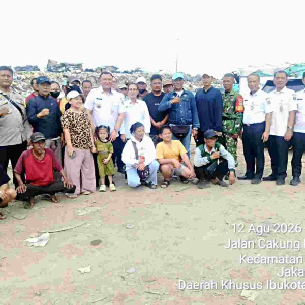 Polsek Cilincing Pastikan Peninjauan TPS Nagrak Berjalan Aman, Pemprov DKI Siapkan Penataan