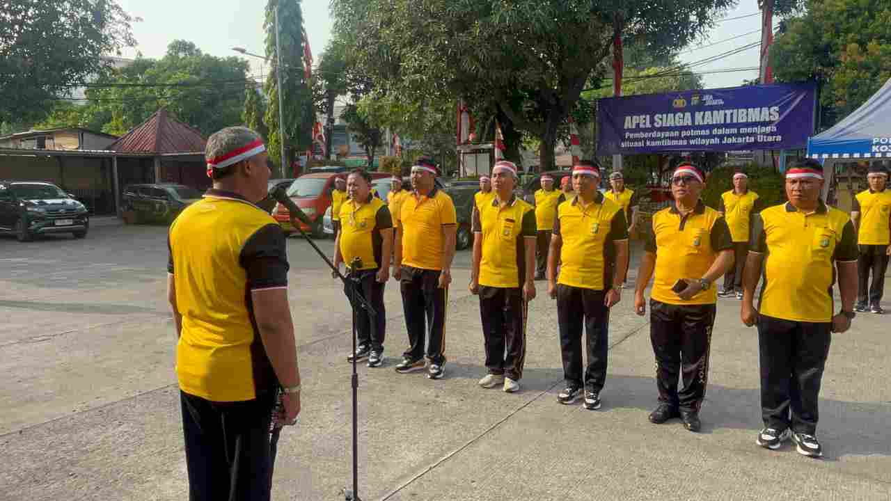 Polsek Koja dan Warga Rayakan HUT ke-81 RI, Perkuat Kebersamaan Lewat Apel hingga Lomba Tradisional