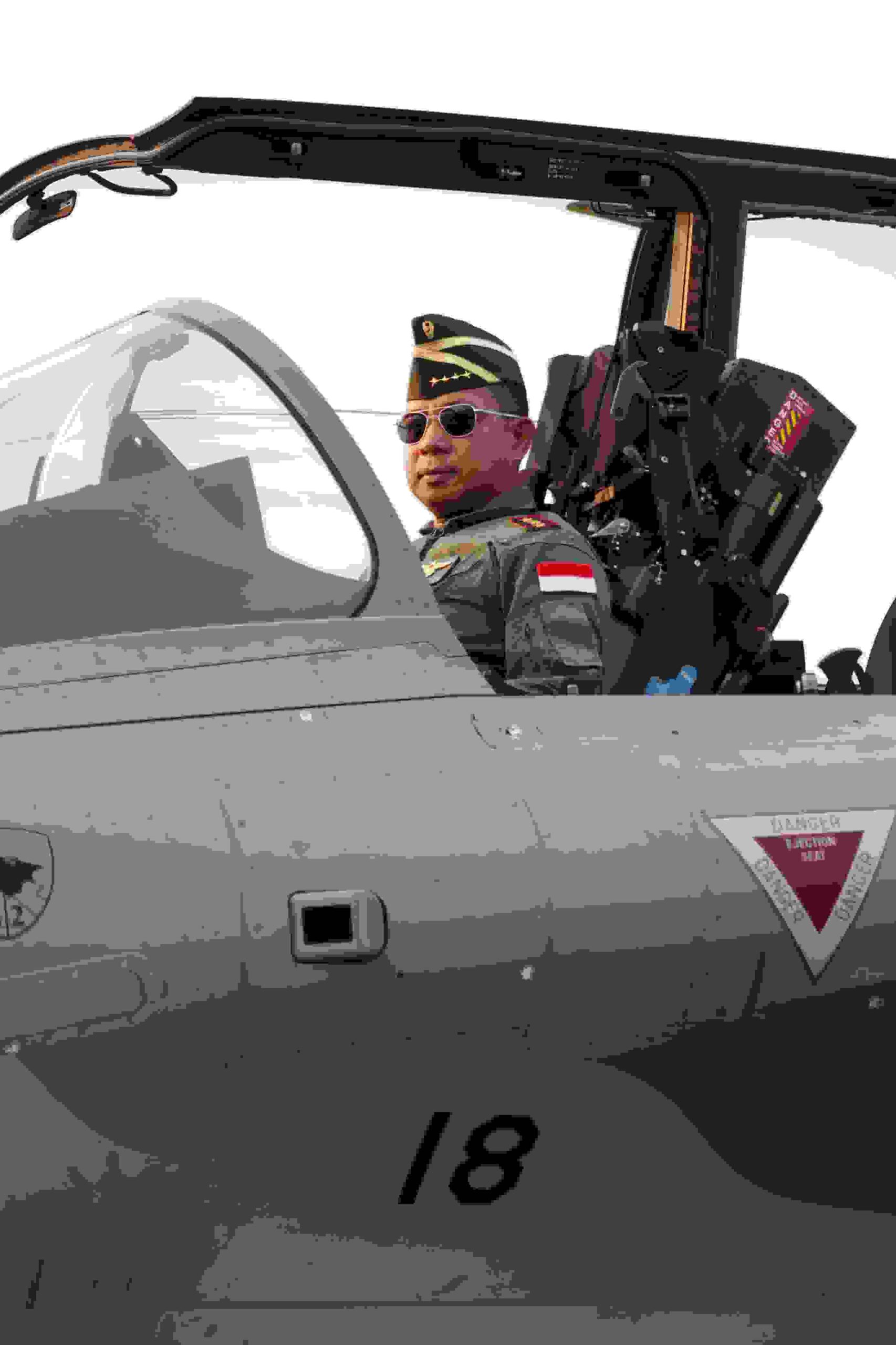 Panglima TNI Tinjau Kesiapan Alutsista Demo Udara HUT Ke-81 RI