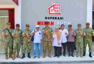 Wapang TNI Tinjau Karya Bakti, Pembangunan KDKMP dan Yonif TP 842/Badak Sakti di Pandeglang