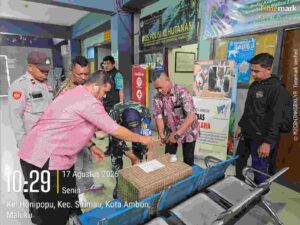 TIM GABUNGAN TNI AL GAGALKAN UPAYA PENYELUNDUPAN SATWA DILINDUNGI DI PELABUHAN YOS SUDARSO AMBON
