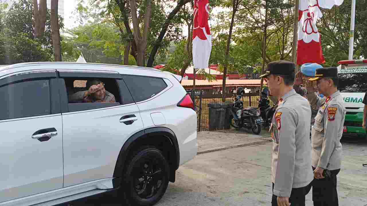 Kapolres Jakut Cek Kesiapan Jamuan Rakyat di Kali Jodo