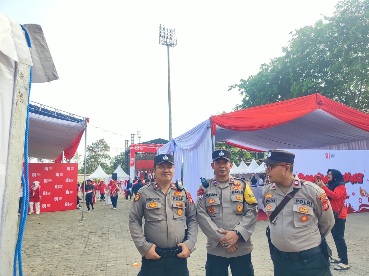 Jamuan Rakyat Kecamatan Koja Meriahkan HUT ke-81 Kemerdekaan RI, 2.800 Paket Sembako Dibagikan