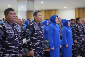 Perkuat Silaturahmi dan Soliditas, Dankodaeral III Bersama Ketua Daerah Pimpin Tatap Muka Gabungan Jalasenastri Koarmada RI