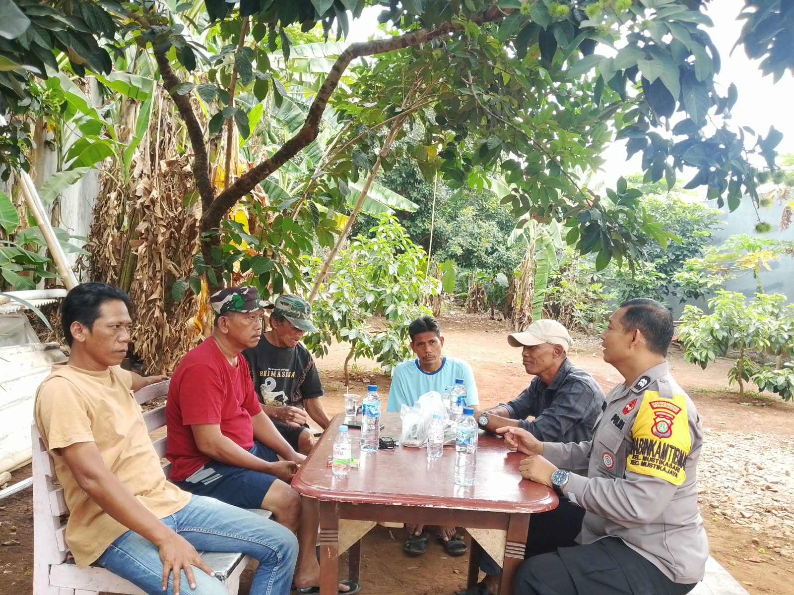 Jaga Jakarta On The Spot, Polsek Bantargebang Serap Aspirasi Warga Mustikasari