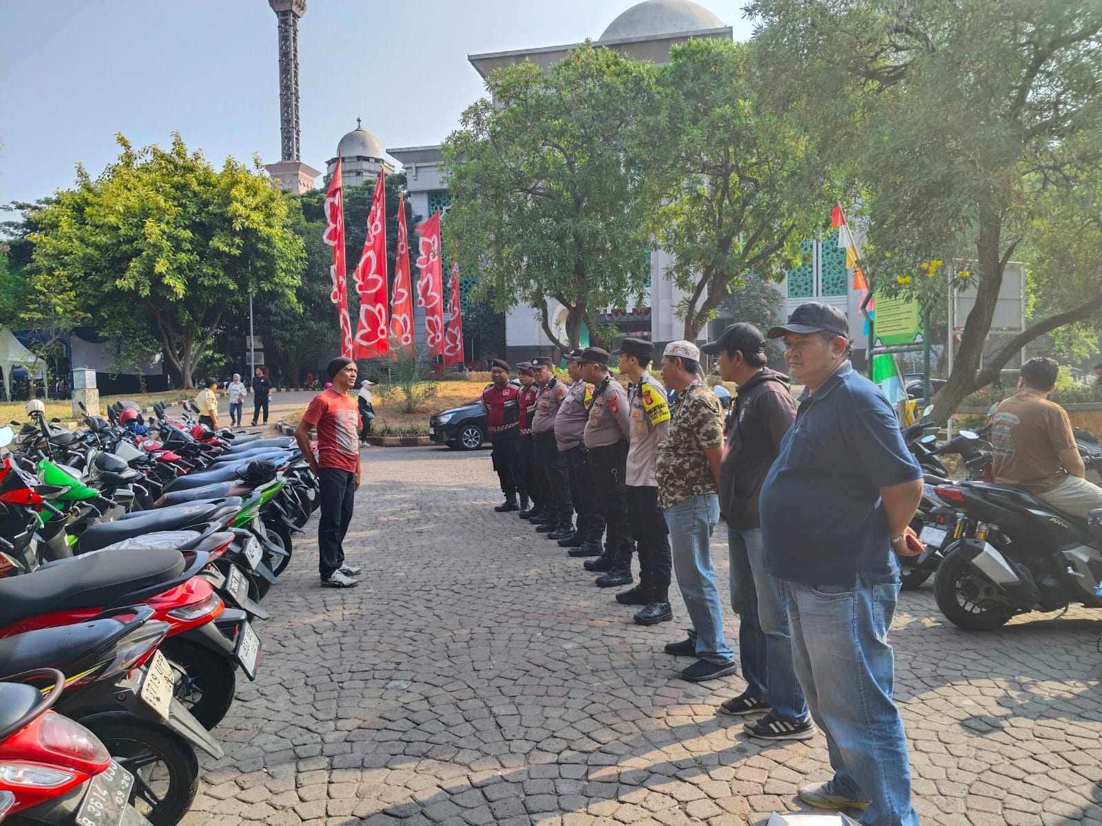 Poksek Koja Amankan Ratusan Peserta Meriahkan Festival Maulid Nusantara 2026 di Jakarta Utara