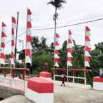 Kodim 1710/Mimika Rampungkan Jembatan Beton di Kelurahan Kamoro Jaya dan Wonosari Jaya