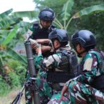 Dentuman Mortir Dan Tembak Reaksi Warnai Latgabma SGS 2026 Marfor Lampung