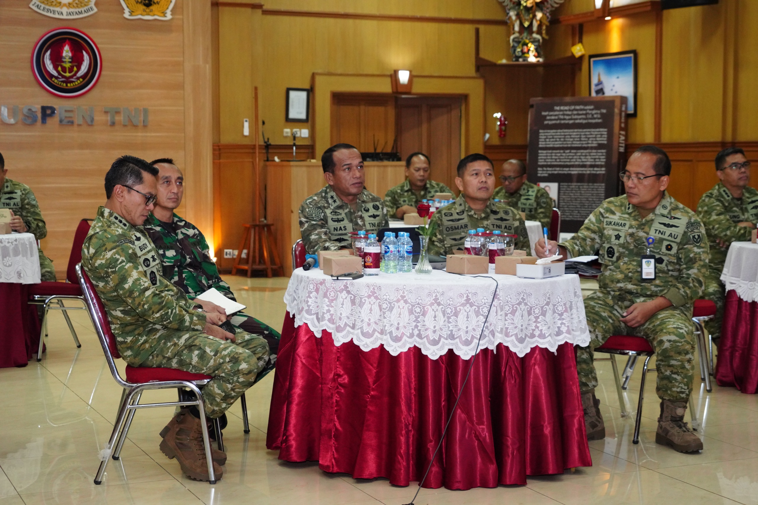 Perkuat sinergi publikasi di wilayah Jakarta, Kodaeral III hadiri rakor publikasi HUT ke-81 TNI