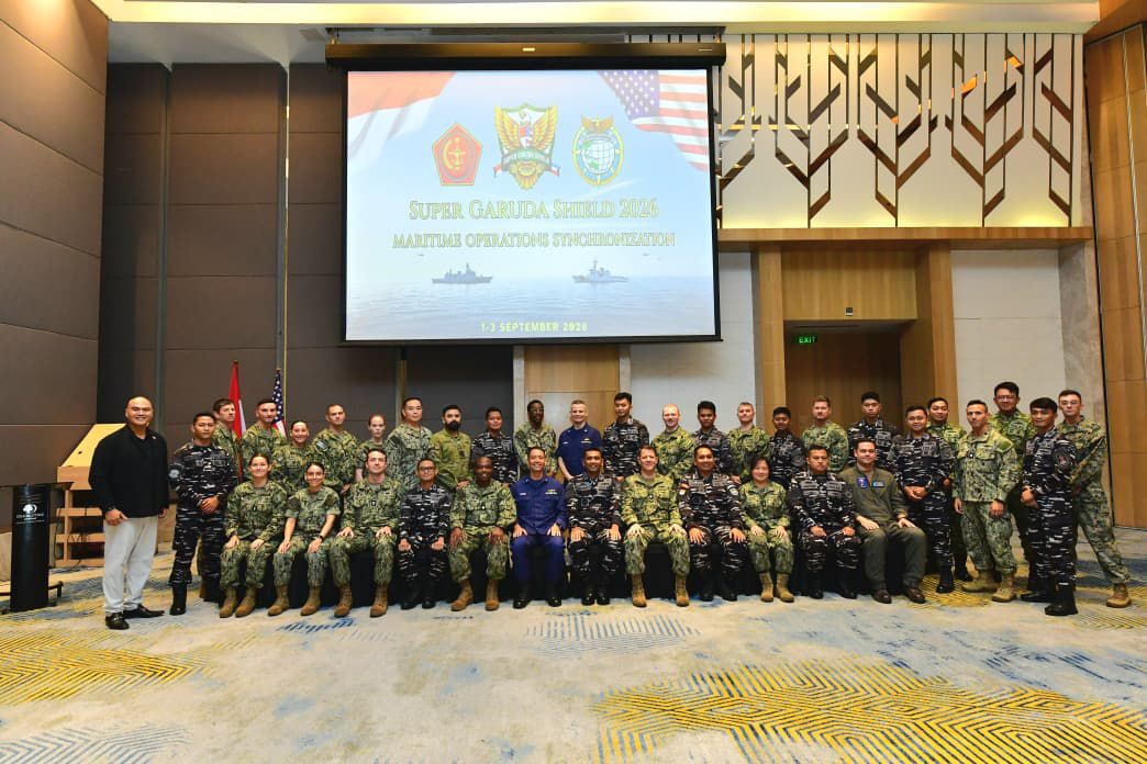 Pre-Sail Conference Sinkronkan Unsur Laut TNI dan US Navy Laksanakan Misi Navfor SGS 2026