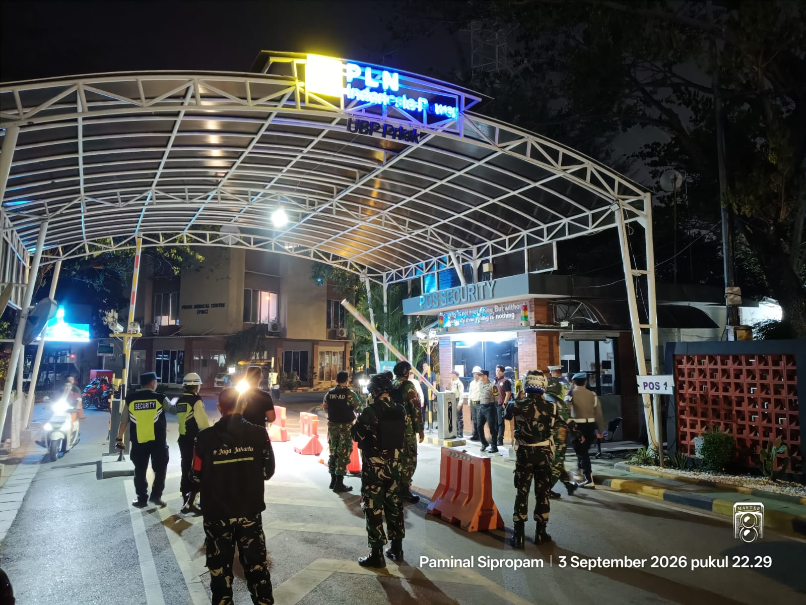 Patroli Skala Besar Gabungan TNI-Polri dan Stakeholder, Polres Pelabuhan Tanjung Priok Perkuat Antisipasi Gangguan Kamtibmas