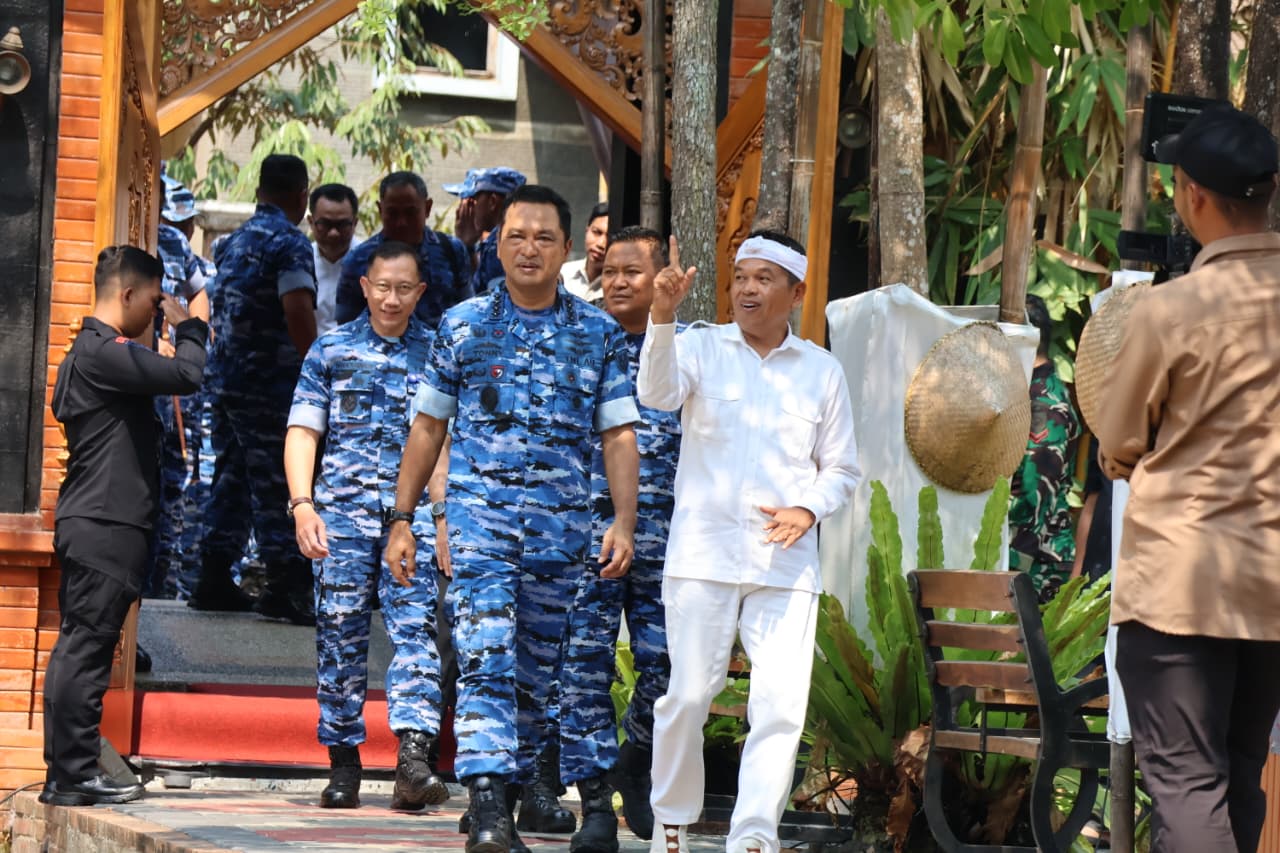 TNI AU dan Pemprov Jawa Barat Bersinergi Dukung Percepatan Pembangunan Daerah