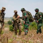 Aksi Airborne Lima Negara Warnai Latgabma SGS 2026