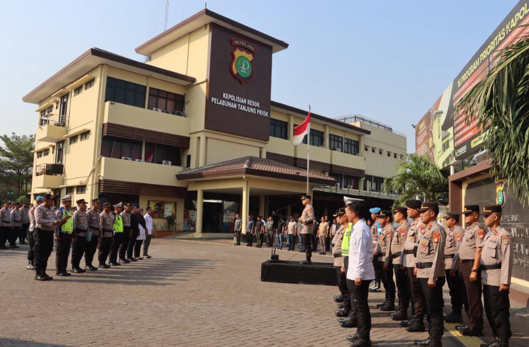 Kapolres Tanjung Priok, Tekankan Pengamanan Kedatangan Kapal ITS Garibaldi dan Doulos Hope