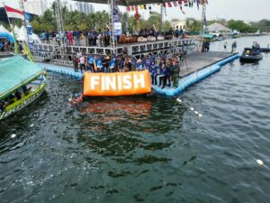 Semarakkan olahraga bahari di Pantai Festival Ancol, Dankodaeral III hadiri Open Water Fin Swimming 2026