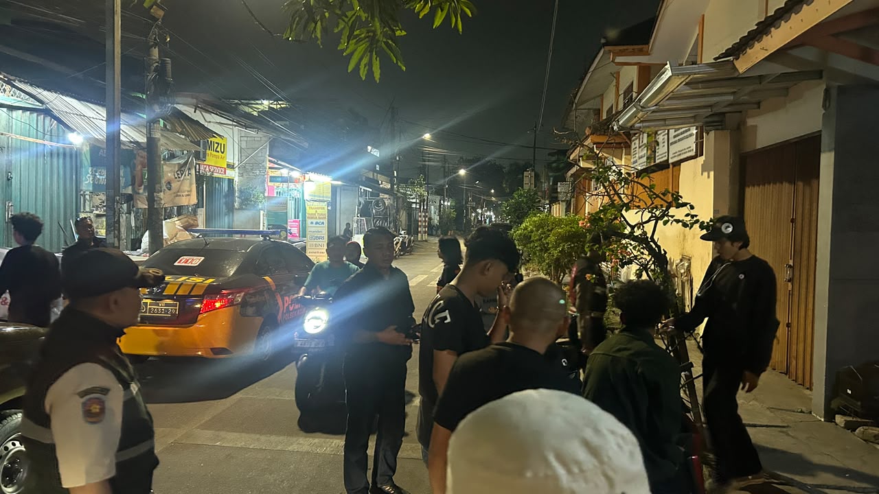 Polsek Koja Gencarkan Patroli Malam, Sasar Titik Rawan Tawuran dan 3C
