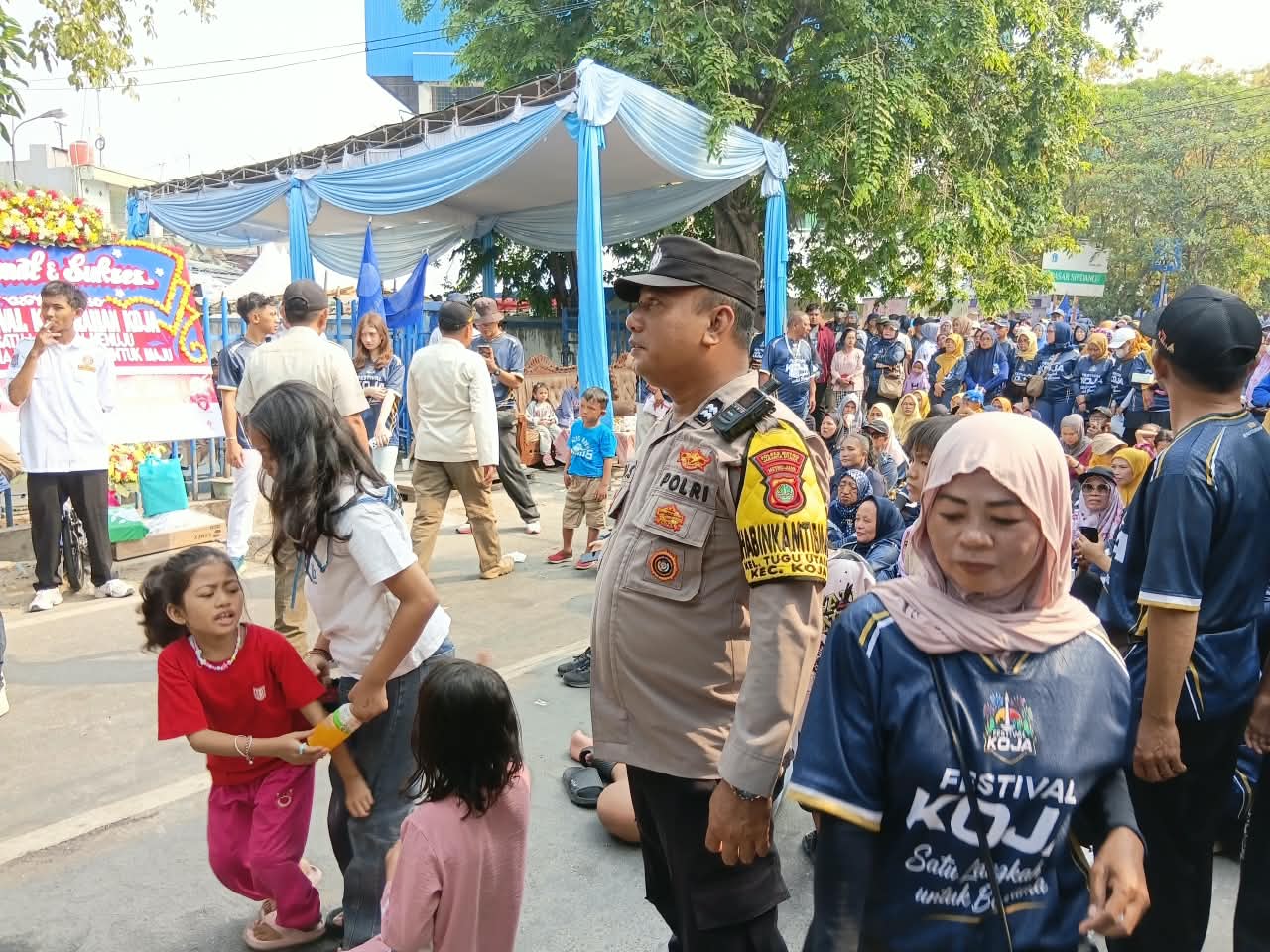 Polsek Koja Amankan Koja Festival 2026, Kegiatan Warga Berlangsung Kondusif