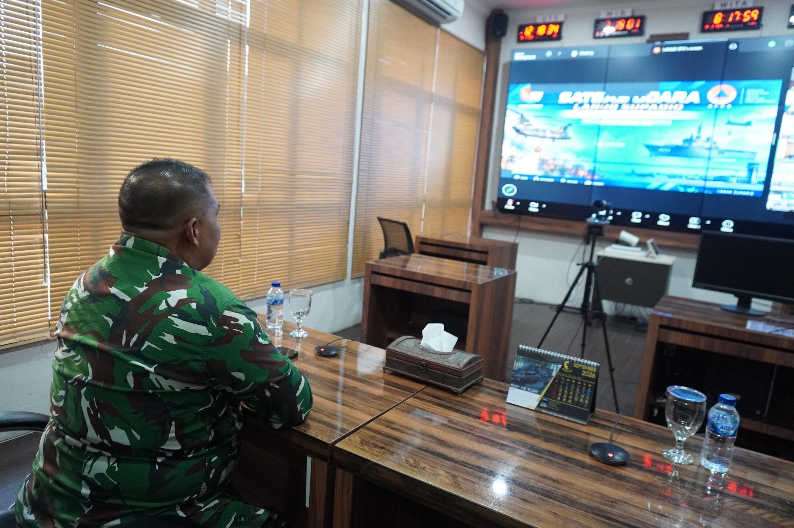 Jaga Riau Tetap Bebas Karhutla, Satgas Udara Lanud RSN Terus Siaga