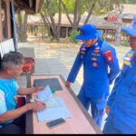 Layanan Polisi 110, Satpolairud Polres Kepulauan Seribu Sambangi Penjaga Pulau Sampaikan Imbauan Kamtibmas