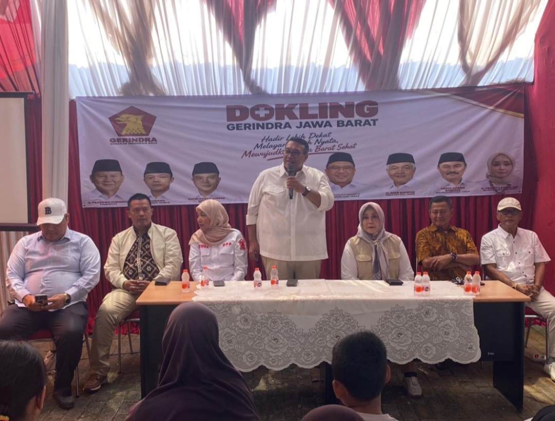 Layanan Kemanusiaan Partai Gerindra Gelar Dokling di Cirebon, 300 Warga Dapat Pemeriksaan dan Obat Gratis