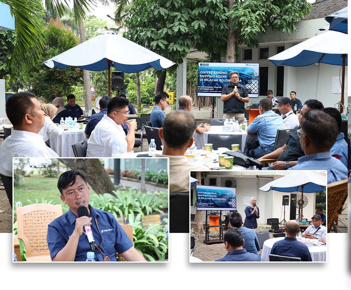 Perkuat Kolaborasi dan Kualitas Layanan, Pelindo Regional 2 Banten Gelar Coffee Morning Bersama Shipping Agent