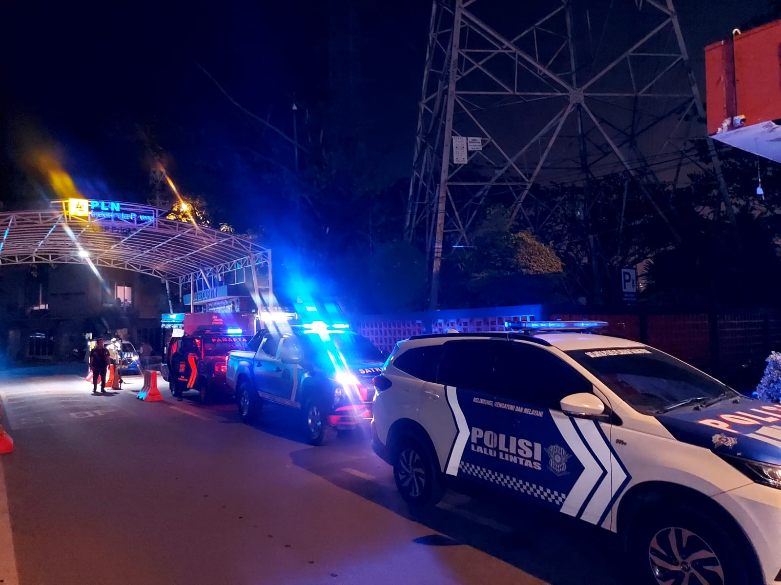 Patroli Cipta Kondisi Polres Pelabuhan Tanjung Priok, Polisi Sasar Sejumlah Objek Vital Antisipasi Gangguan Kamtibmas