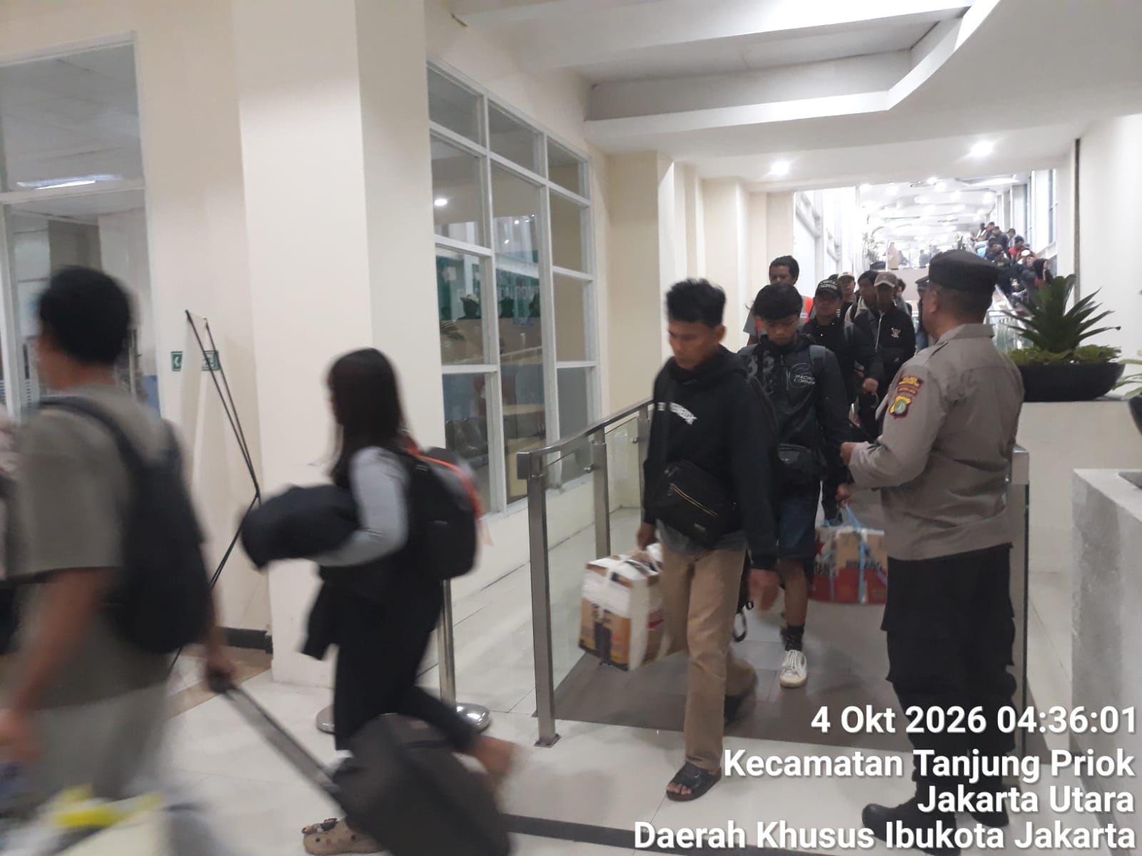 Pengamanan dan Pelayanan Debarkasi KM Kelud dari Batam Berjalan Aman, 554 Penumpang Tiba di Tanjung Priok