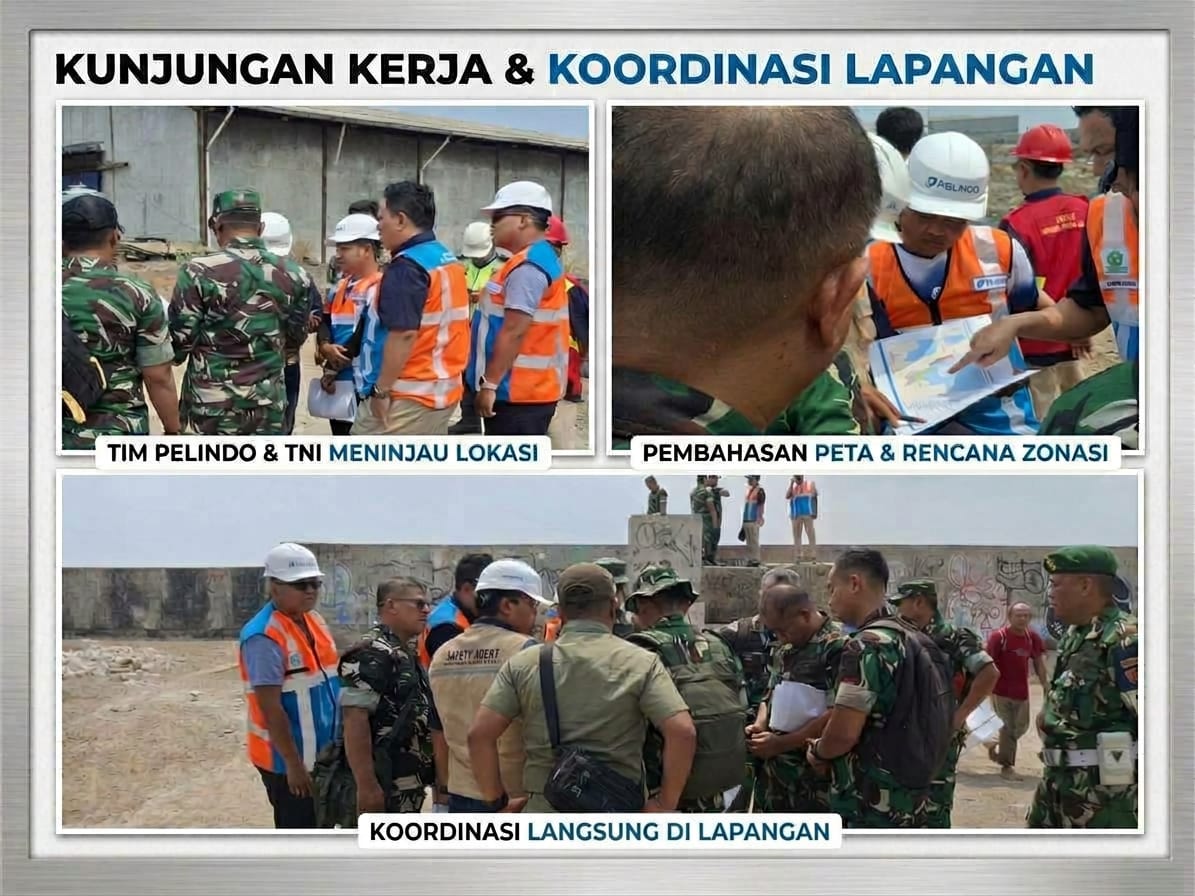 Pelindo Regional 2 Sunda Kelapa dan TNI AD Perkuat Sinergi melalui Survei Lapangan untuk Optimalisasi Pengelolaan Aset