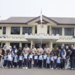 Brimob Polda Metro Jaya Sambut Siswa PAUD, Kenalkan Polisi sebagai Sahabat Anak