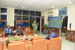 Perkuat Sistem Pengamanan Fasilitas, Dankodaeral III Laksanakan Penandatanganan Kontrak Pengadaan Perlengkapan Monitoring Keamanan dengan PT INTI