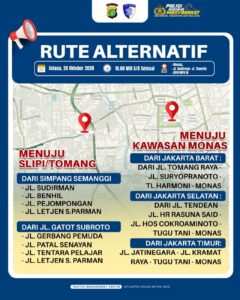 Polda Metro Jaya Siapkan Pengaturan Lalu Lintas, Bantu Kelancaran Aktivitas Warga
