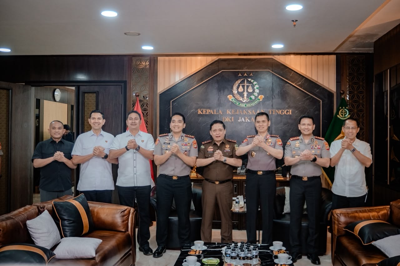 Kapolda Metro Jaya dan Kajati Jakarta Perkuat Koordinasi Penegakan Hukum