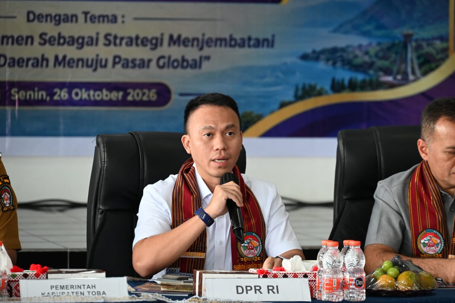 Legislator Gerindra Husein Fadlulloh Dorong Potensi Toba Mendunia, Buka Peluang UMKM Tembus Pasar Global